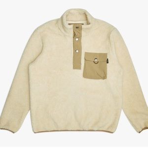 NWT Natural Fleece Pullover Deus Adventure Gear Reimis Men’s Size M